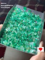 Massive 264.14 ct Panjshir Emerald Rough Lot: Raw Gemstone Treasure