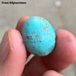 A 19.10-Carat Afghan Turquoise Cabochon — Bold Size, Timeless Beauty