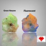 Most Rare 24 ct Green Hauyne specimen combined with Pyrite from Badakhshan, Afghanistan