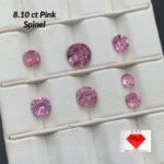 Rare and Exquisite 8.10 Carats Pink Spinel From  Badakhshan, Afghanistan