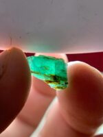 3.50ct Laghman Emerald Crystal: Elongated Elegance with Deep Afghan Green - Image 7