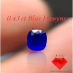 Rare 0.43 ct Blue Hauyne - Afghanistan’s Hidden Gem