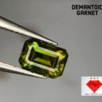 Rare 1.125 ct Demantoid Green Garnet Khuzdar Balochistan