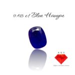 Rare 0.465 carat Blue Hauyne from Afghanistan