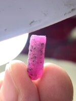 Raw Power: 9.435ct African Ruby Crystal with Striking Natural Form - Image 2