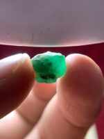 4.95ct Natural Emerald Crystal – Swat Pakistan | Raw Uncut Green Gemstone 10.76×8.85×6.30mm - Image 3