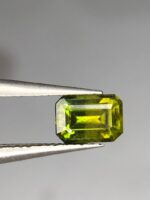 Rare 1.125 ct Demantoid Green Garnet Khuzdar Balochistan - Image 4