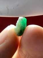 4.95ct Natural Emerald Crystal – Swat Pakistan | Raw Uncut Green Gemstone 10.76×8.85×6.30mm - Image 5