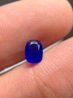 Rare 0.465 carat Blue Hauyne from Afghanistan - Image 5
