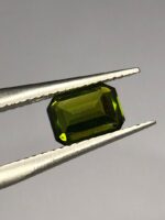 Rare 1.125 ct Demantoid Green Garnet Khuzdar Balochistan - Image 9