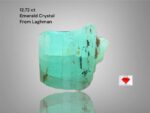 Rare 12.72ct Emerald Crystal from Laghman – Natural Beryl