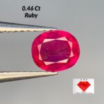 Brilliant 0.46 Carat Afghan Ruby | Untreated & Unheated