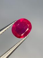 Brilliant 0.46 Carat Afghan Ruby | Untreated & Unheated - Image 2