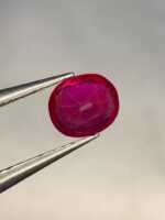 Brilliant 0.46 Carat Afghan Ruby | Untreated & Unheated - Image 7