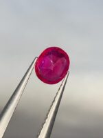 Brilliant 0.46 Carat Afghan Ruby | Untreated & Unheated - Image 9