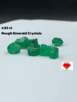 Swat Emerald Crystal Lot: 4.83ct Raw Gemstone Find