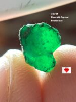 A 3.93ct Swat Emerald Crystal: Pure Green Magic from Pakistan