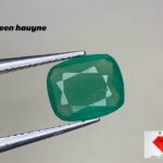 Most Rare 1.18 ct Green Hauyne from Badakhshan, Afghanistan
