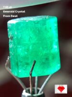 A Fine 7.65 ct Emerald Crystal from Swat: Compact, Vibrant & Collectible