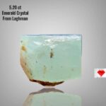 5.20ct Emerald Crystal from Laghman – A Rare Afghan Gemstone in Natural Form