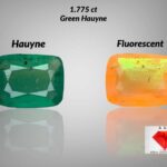 Rare 1.775 ct Green Hauyne from Badakhshan, Afghanistan