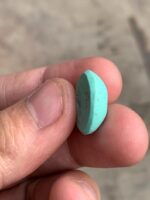 Delicate 10.35ct Afghan Turquoise Cabochon – Natural Gemstone Elegance - Image 5