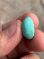 Delicate 10.35ct Afghan Turquoise Cabochon – Natural Gemstone Elegance - Image 7