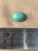 Delicate 10.35ct Afghan Turquoise Cabochon – Natural Gemstone Elegance - Image 8