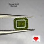 Rare Horse Tail 1.015 ct Demantoid Green Garnet from Khuzdar Balochistan