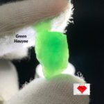 Most Rare 13 ct Green Hauyne specimen from Badakhshan, Afghanistan