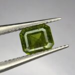 Rare Horse Tail 1.015 ct Demantoid Green Garnet from Khuzdar Balochistan - Image 4