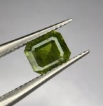 Rare Horse Tail 1.015 ct Demantoid Green Garnet from Khuzdar Balochistan - Image 5