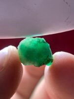 5.76ct Natural Emerald Crystal – Swat Pakistan | Raw Uncut Green Gemstone 12.51×12.25×6.25mm - Image 2