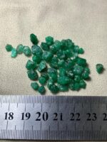 43.50 ct Emerald Rough Lot Swat – Dense Crystals in Natural Form - Image 11