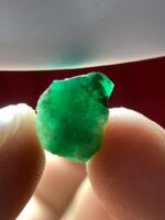 5.76ct Natural Emerald Crystal – Swat Pakistan | Raw Uncut Green Gemstone 12.51×12.25×6.25mm - Image 6