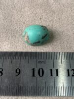 Striking Afghan Turquoise Cabochon: 14.55 Carats of Natural Elegance - Image 11