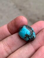 A 23.20-Carat Afghan Turquoise Cabochon — A Gem of Color, Craft, and Cultural Legacy - Image 5