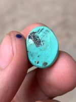 Striking Afghan Turquoise Cabochon: 14.55 Carats of Natural Elegance - Image 6
