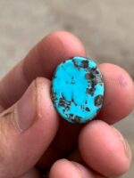 A 23.20-Carat Afghan Turquoise Cabochon — A Gem of Color, Craft, and Cultural Legacy - Image 8