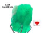 10.34ct Swat Emerald Crystal: A Bold and Brilliant Natural Treasure