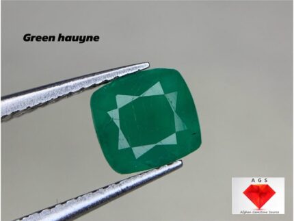 Most Rare 0.86 ct Green Hauyne from Badakhshan, Afghanistan