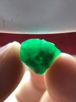 5.17ct Natural Emerald Crystal – Swat Pakistan | Raw Uncut Green Gemstone 12.38×11.91×5.20mm - Image 5
