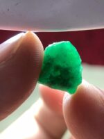 5.17ct Natural Emerald Crystal – Swat Pakistan | Raw Uncut Green Gemstone 12.38×11.91×5.20mm - Image 6