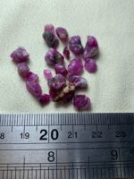 Natural Elegance: 38.60ct Afghan Ruby Rough Lot - Image 8