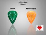 Most Rare 0.74 ct Green Hauyne from Badakhshan, Afghanistan