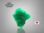 A Collector’s Dream: 10.51ct Emerald Crystal from Swat (11.96 x 14.27 x 7.97 mm)