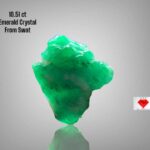 A Collector’s Dream: 10.51ct Emerald Crystal from Swat (11.96 x 14.27 x 7.97 mm)