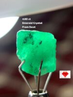 4.80 ct Swat Emerald Crystal – Nature’s Emerald from Pakistan