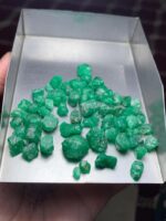 A 149.35-Carat Swat Emerald Rough Lot - Image 5