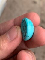 19.95 ct Afghan Turquoise Cabochon: A Wide Horizon of Color and Craftsmanship - Image 7